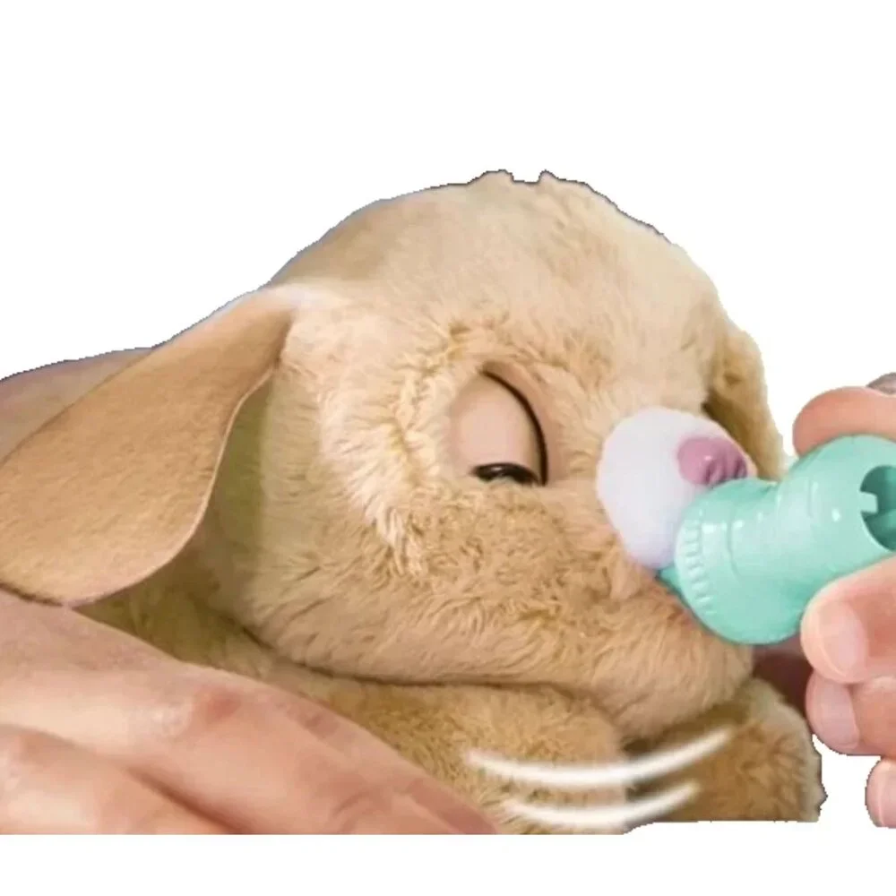 furReal NEWBORNS Interactive Newborn Puppy Pet 4 Piece Set Sound & Motion NEW